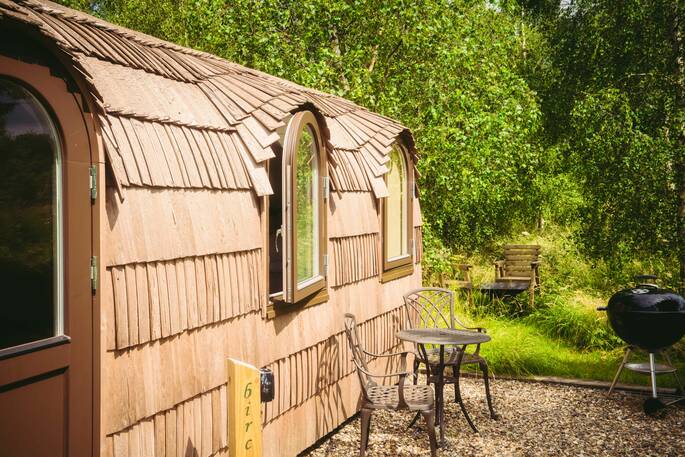 birch exterior seating