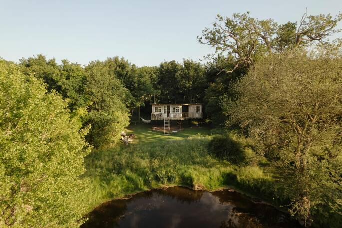 Front exterior with view of the lake