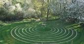 Labyrinth at Nature Reserve White House Farm SNCT