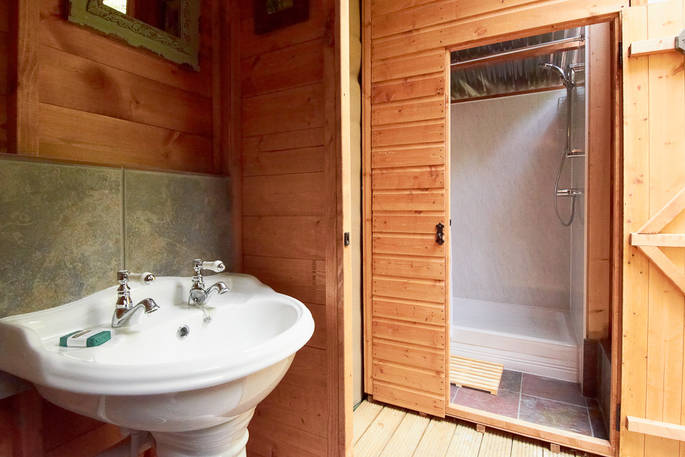 Washroom at Meadowsweet, Suffolk
