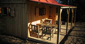 Anderida Cabin at Forest Garden in Sussex