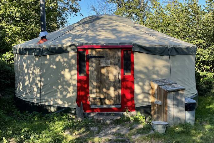 the yurt
