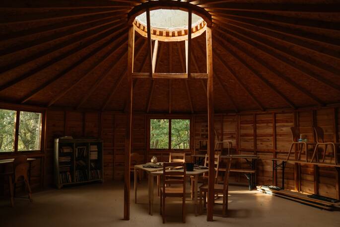Communal area interior