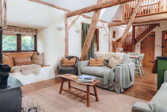 Open plan layout inside