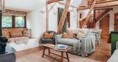 Open plan layout inside