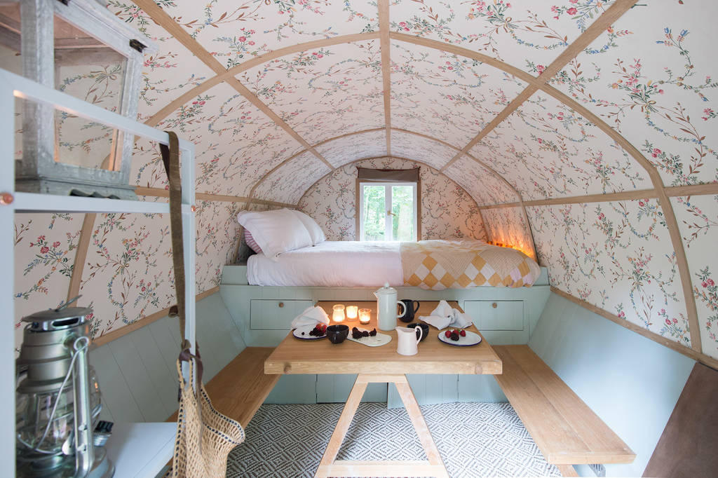 Walk Wood Wagon Wagon in Sussex Canopy & Stars