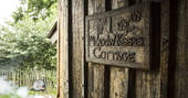 meadow's keeper cottage cabin door