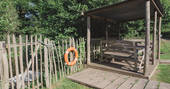 Take a seat by your own private boating lake at Meadow keeper's cottage in Sussex