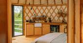 Open plan inside