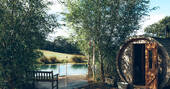 Wild swimming pond