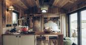 Open plan interior