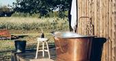 Outdoor Copper bath