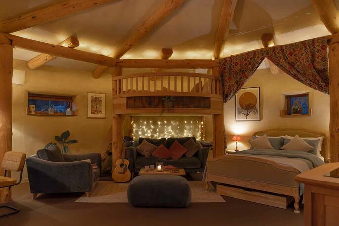 Beautiful ambient lighting inside