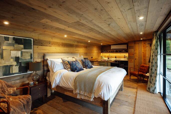 Open plan interior