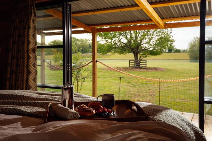 View from bed