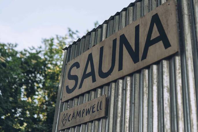 Sauna available to book