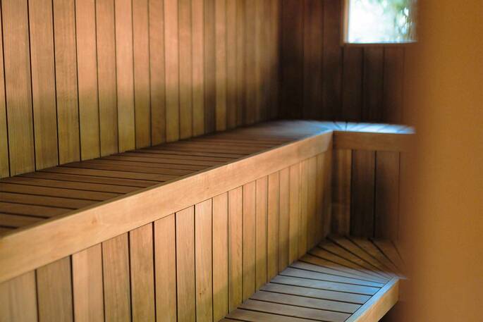 Sauna available
