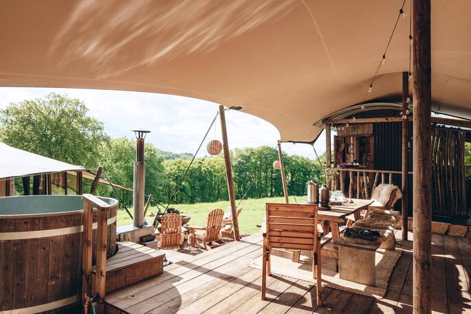 Dining area view