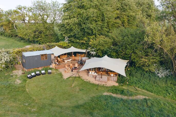 Milton Farm aerial