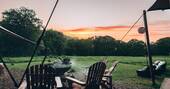 Sunset at Milton Farm