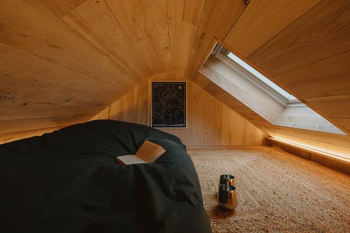 Relax up on the mezzanine