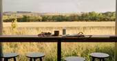 View from breakfast table