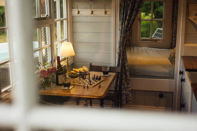 view through the window