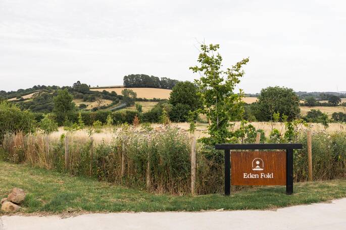 Entrance to site