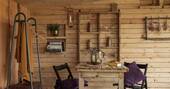 Indoor dining area