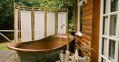 Bath on the decking