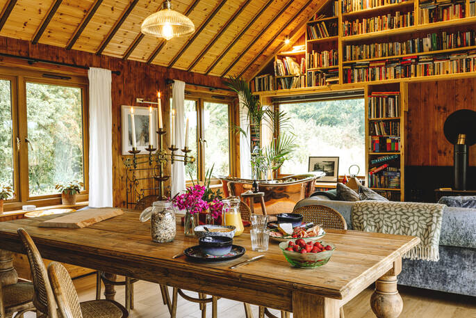 Interior dining area 