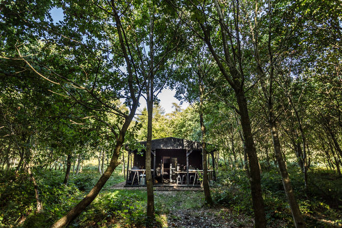 The beautiful Star Suite cabin in the woods in Yorkshire
