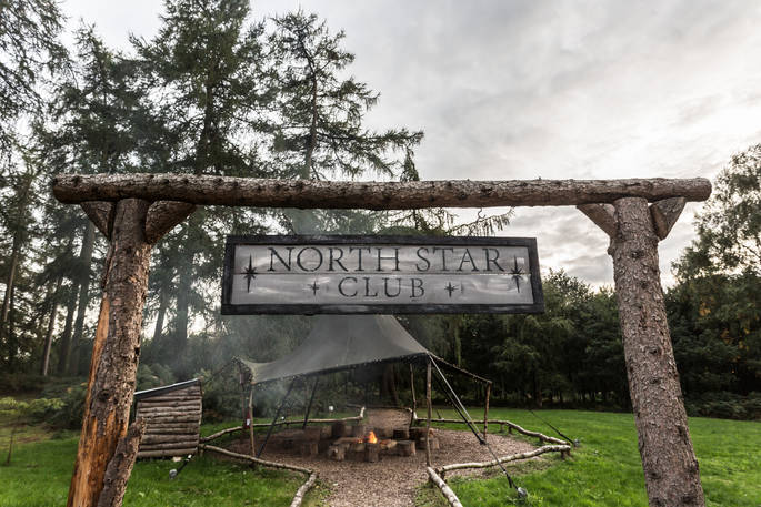 Light up the campfire and toast some marshmallows at North Star Club in Yorkshire