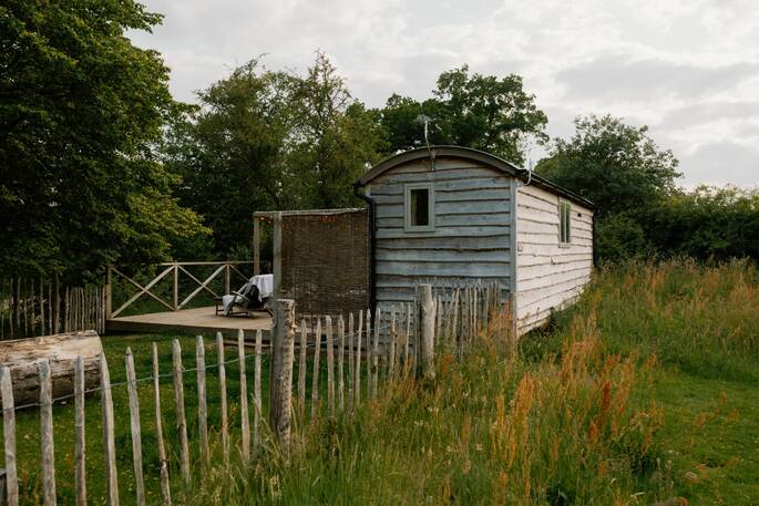 External view of hut