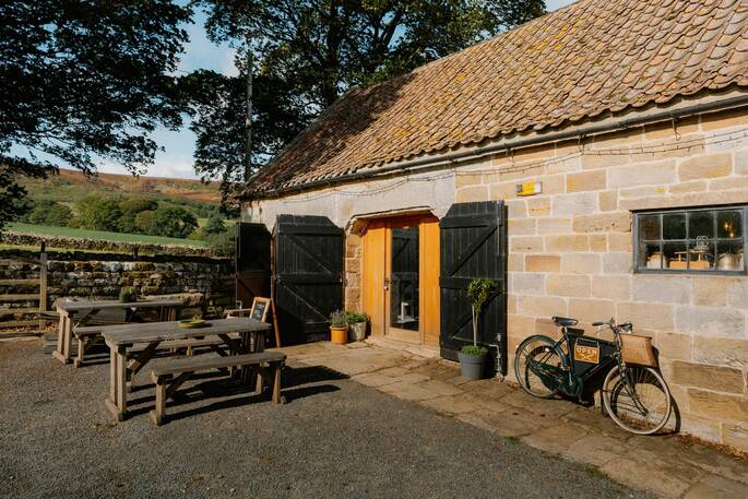 Communal barn exterior