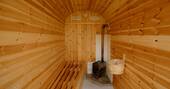 Sauna interior