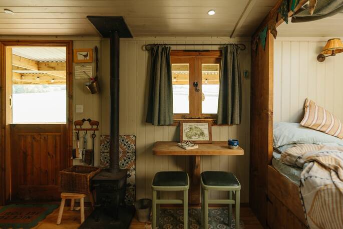 Dining table and chairs