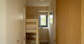 Bunk room with two single beds