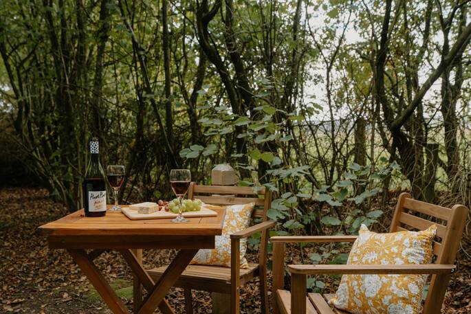 Outdoor table and chairs