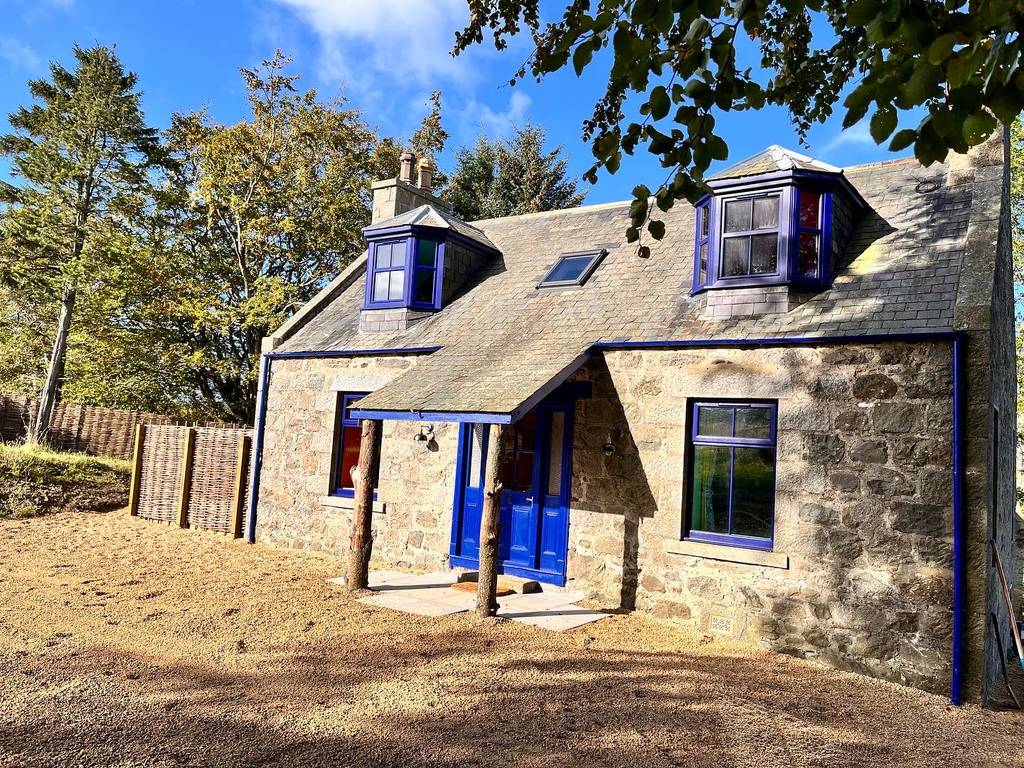 Denend Farmhouse Bothy in Aberdeenshire Canopy & Stars