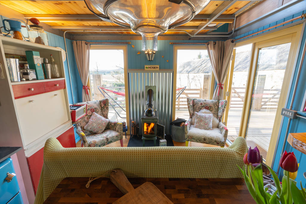 The Dairy at Denend Bothy in Aberdeenshire Canopy & Stars