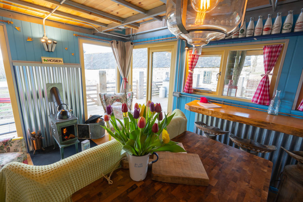 The Dairy at Denend Bothy in Aberdeenshire Canopy & Stars