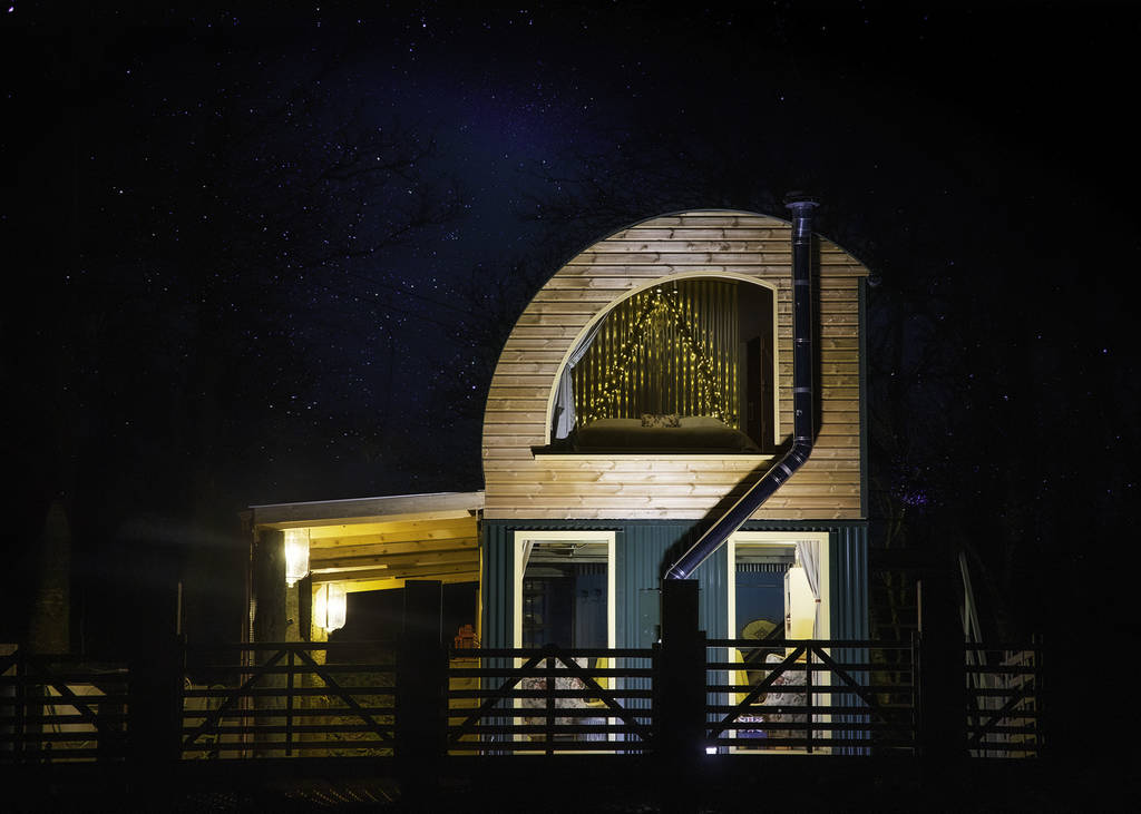 The Dairy at Denend Bothy in Aberdeenshire Canopy & Stars