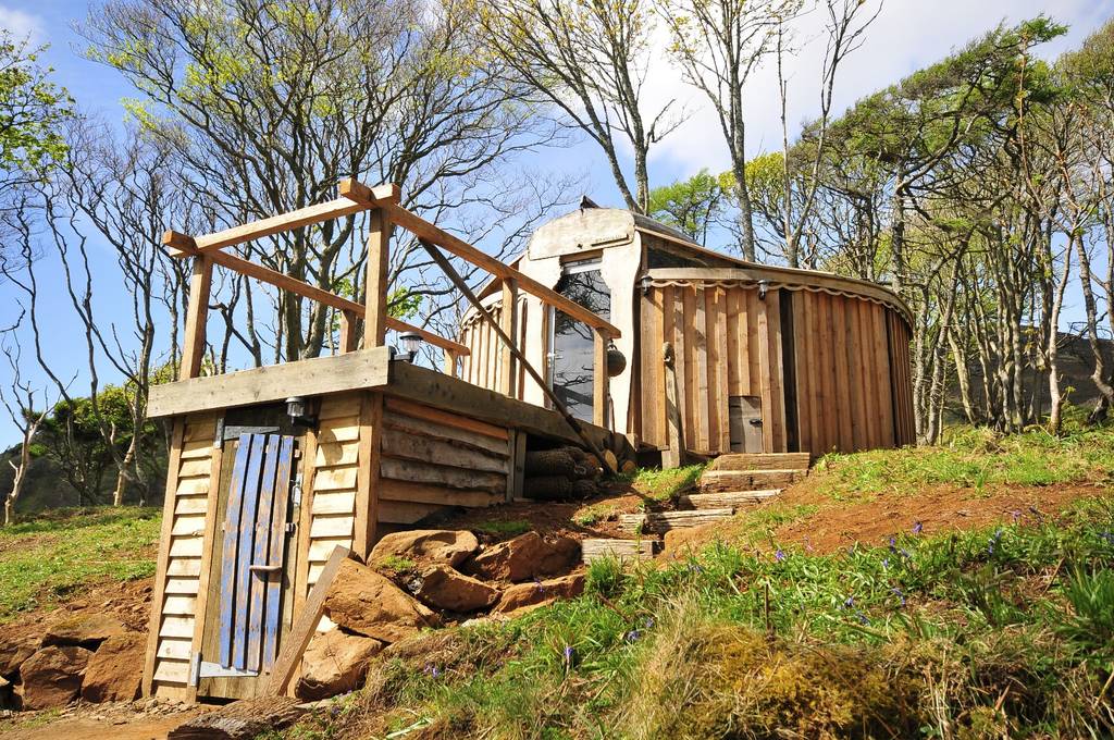 Kittiwake Cabin in Argyll & Bute Canopy & Stars
