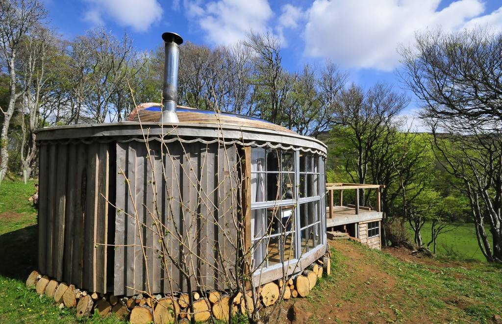 Kittiwake Cabin in Argyll & Bute Canopy & Stars