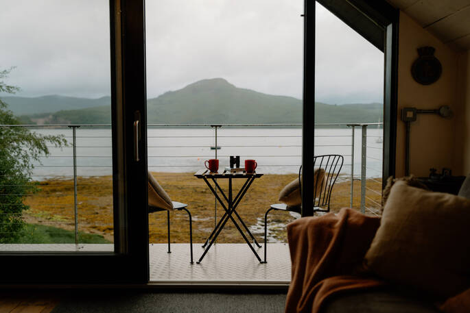 Douglas Boathouse balcony