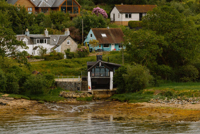 Douglas Boathouse exterior 
