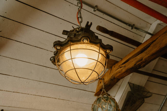 Douglas Boathouse interior