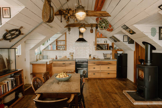 Douglas Boathouse kitchen and dining 