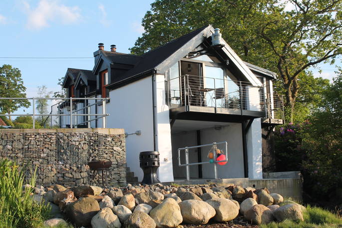 the boathouse